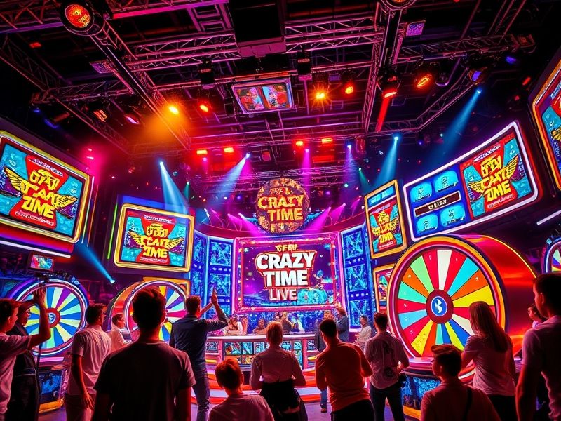 Crazy Time Live brings the excitement of the casino directly to your screen. Play this innovative live casino game with real dealers, enjoy huge multipliers, and take part in an interactive game show environment with tons of bonus rounds.